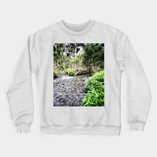 Forest stream Crewneck Sweatshirt